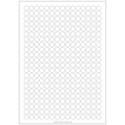 permanent cryo laser labels a4 size 0 433 circle a4cl 48 labtag laboratory labels