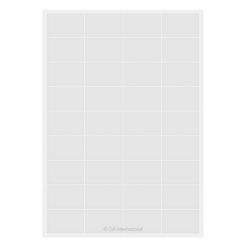 Permanent Cryo Laser Labels, A4 image