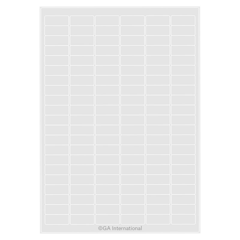 Permanent Cryo Laser Labels, A4 image