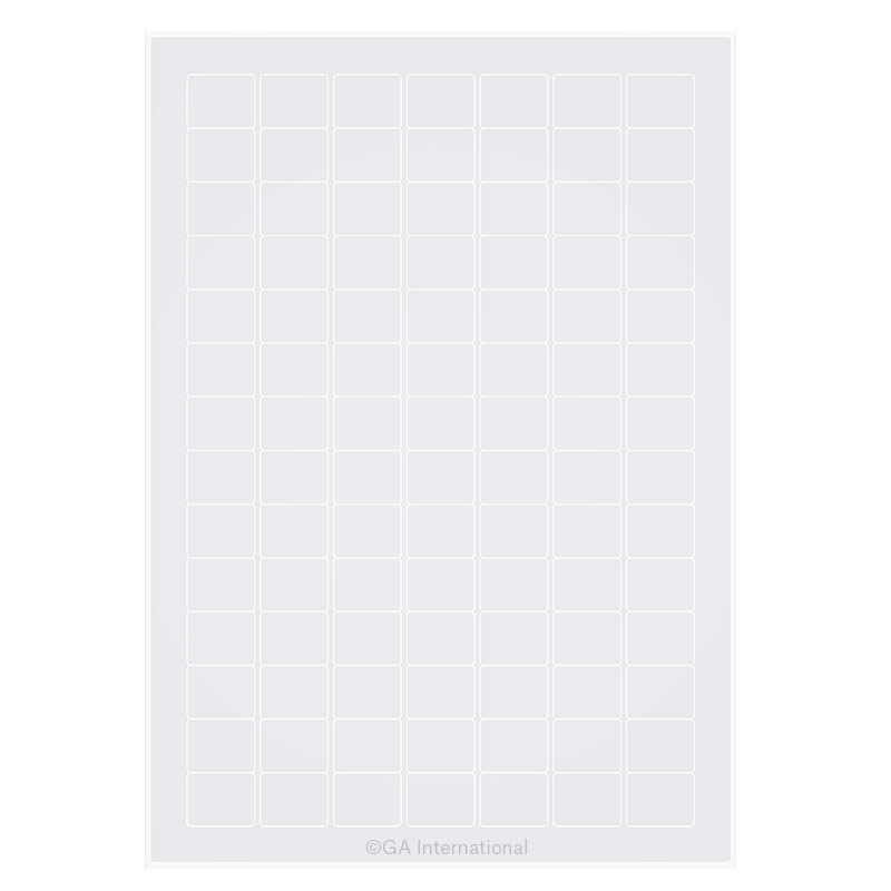 Permanent Cryo Laser Labels, A4 image