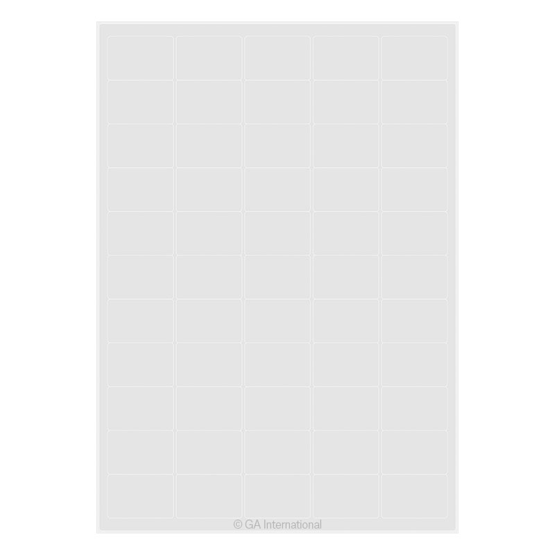 Permanent Cryo Laser Labels, A4 image