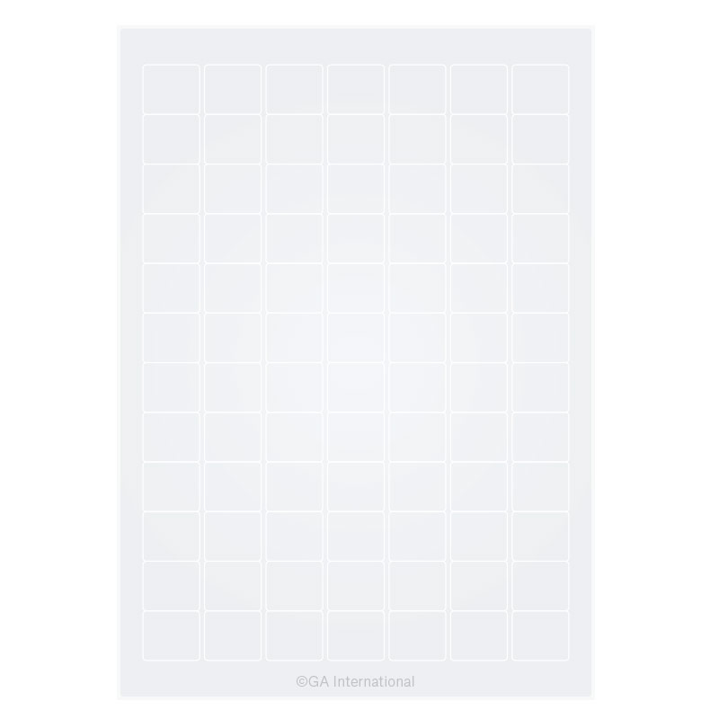 Permanent Cryo Laser Labels, A4 image