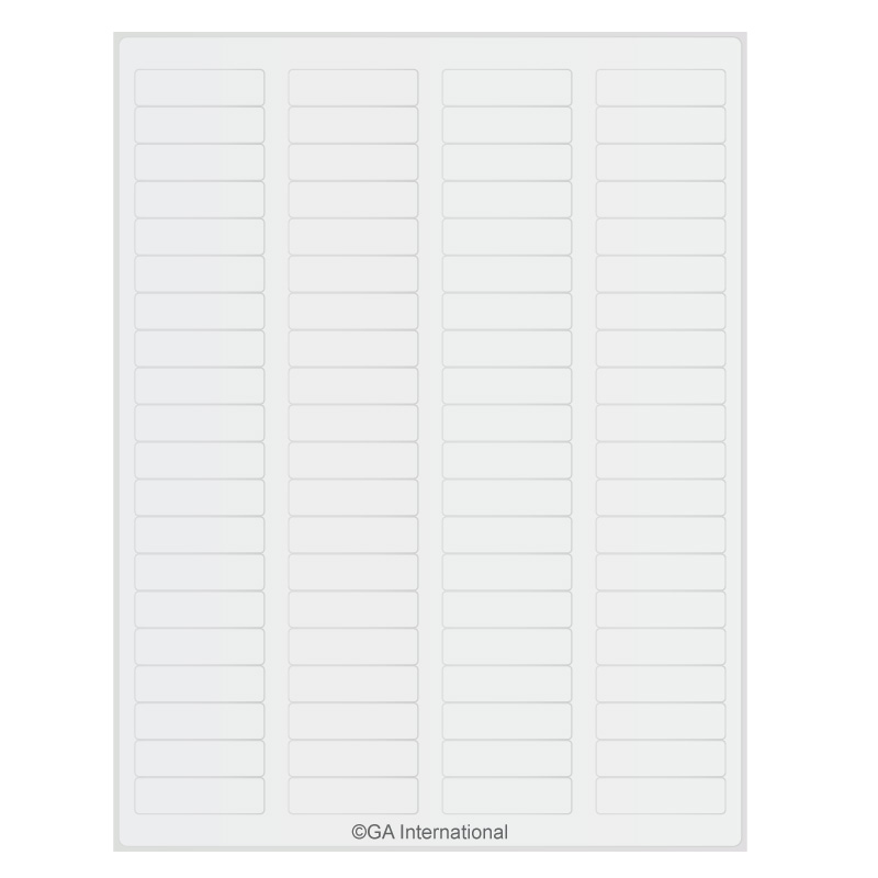 Permanent Cryo Laser Labels, US Letter image