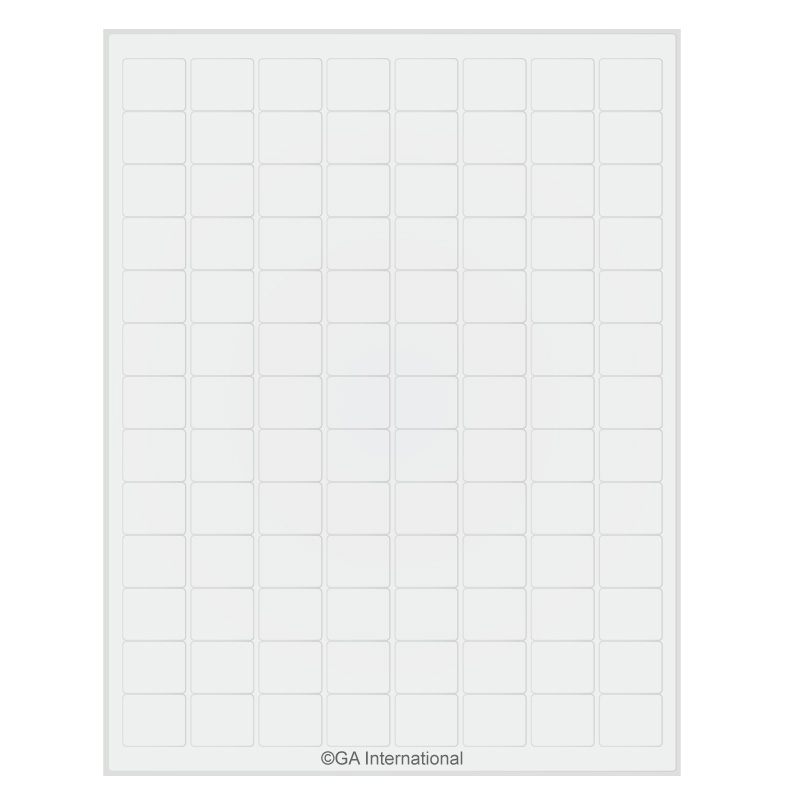 Permanent Cryo Laser Labels, US Letter image