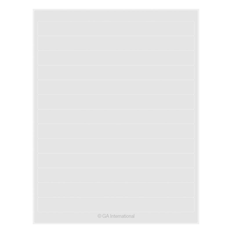 Permanent Cryo Laser Labels, US Letter image