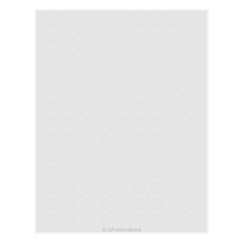 Permanent Cryo Laser Labels, US Letter image