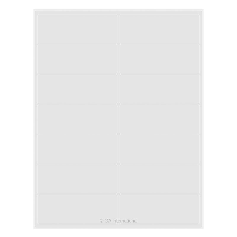 Permanent Cryo Laser Labels, US Letter image