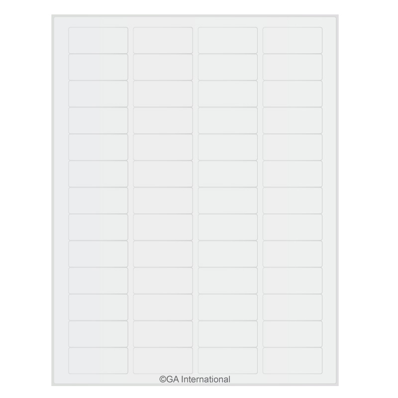 Permanent Cryo Laser Labels, US Letter image