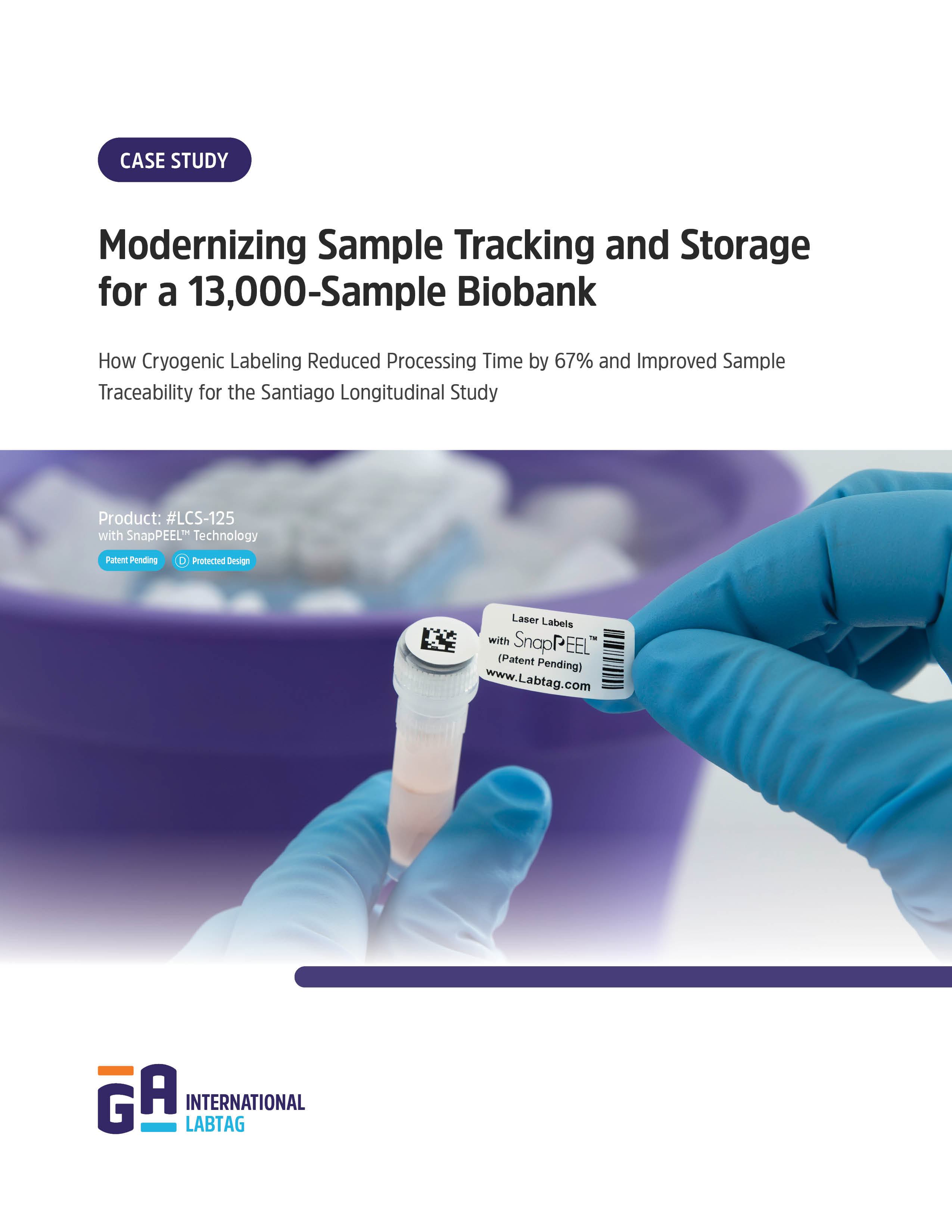 Modernización del seguimiento y almacenamiento de muestras para un biobanco de 13,000 muestras.