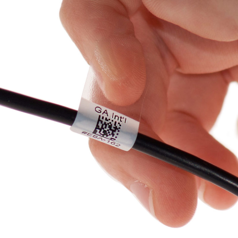 WrapAround Wire & Cable Labels 1" x 1" EBA29NOT LabTAG