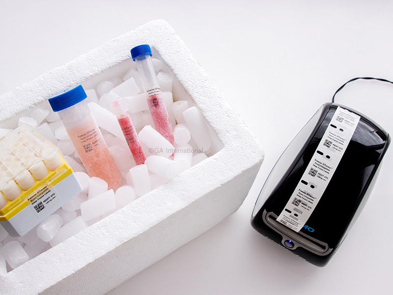 Étiquettes transparentes pour congélateurs DYMO® LabelWriter™ série 450, brevet en instance