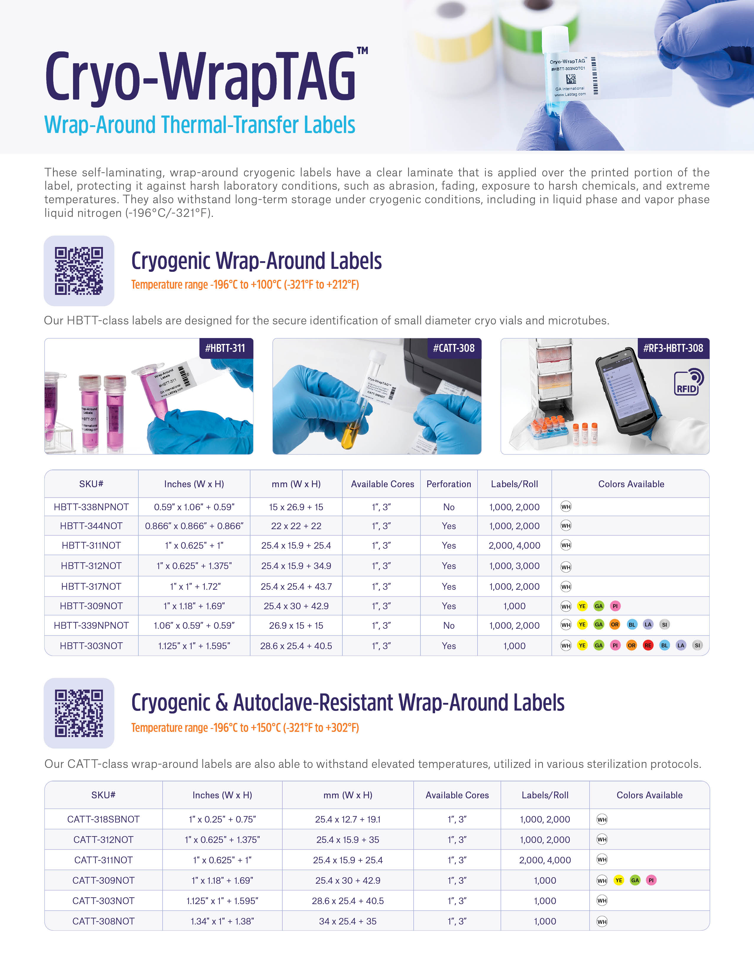 Cryo-WrapTAG™