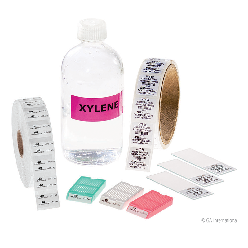 Cryogenic barcode labels 1x 0.276// 25.4 x 7mm GA International JTTA-149C1-4WH