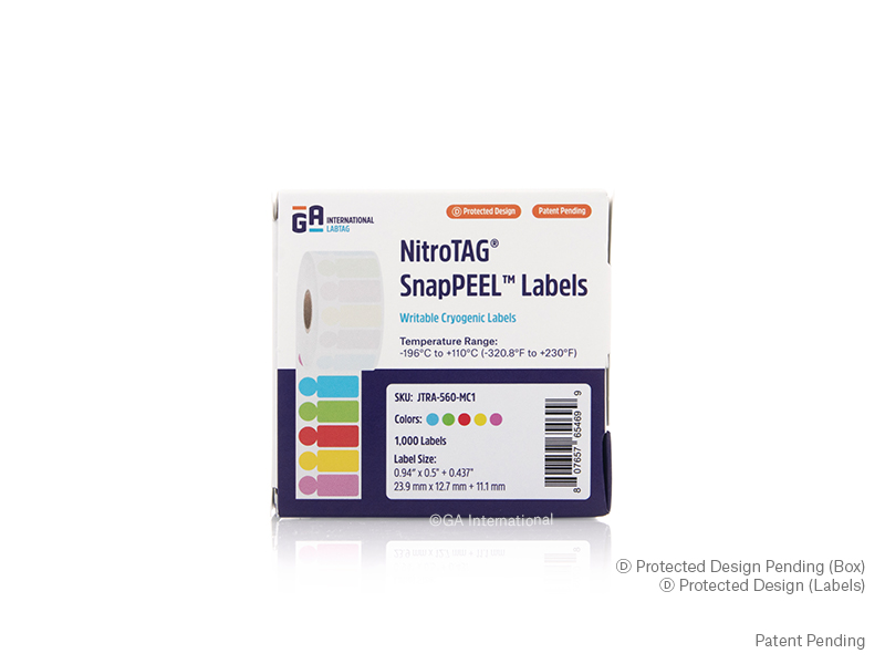 NitroTAG® SnapPEEL™ Labels (Patent Pending) image