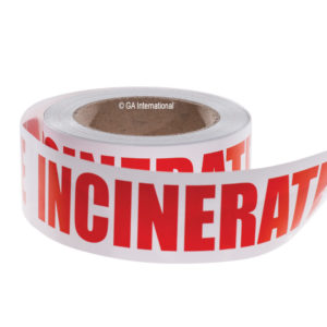 INCINERATE warning labels image