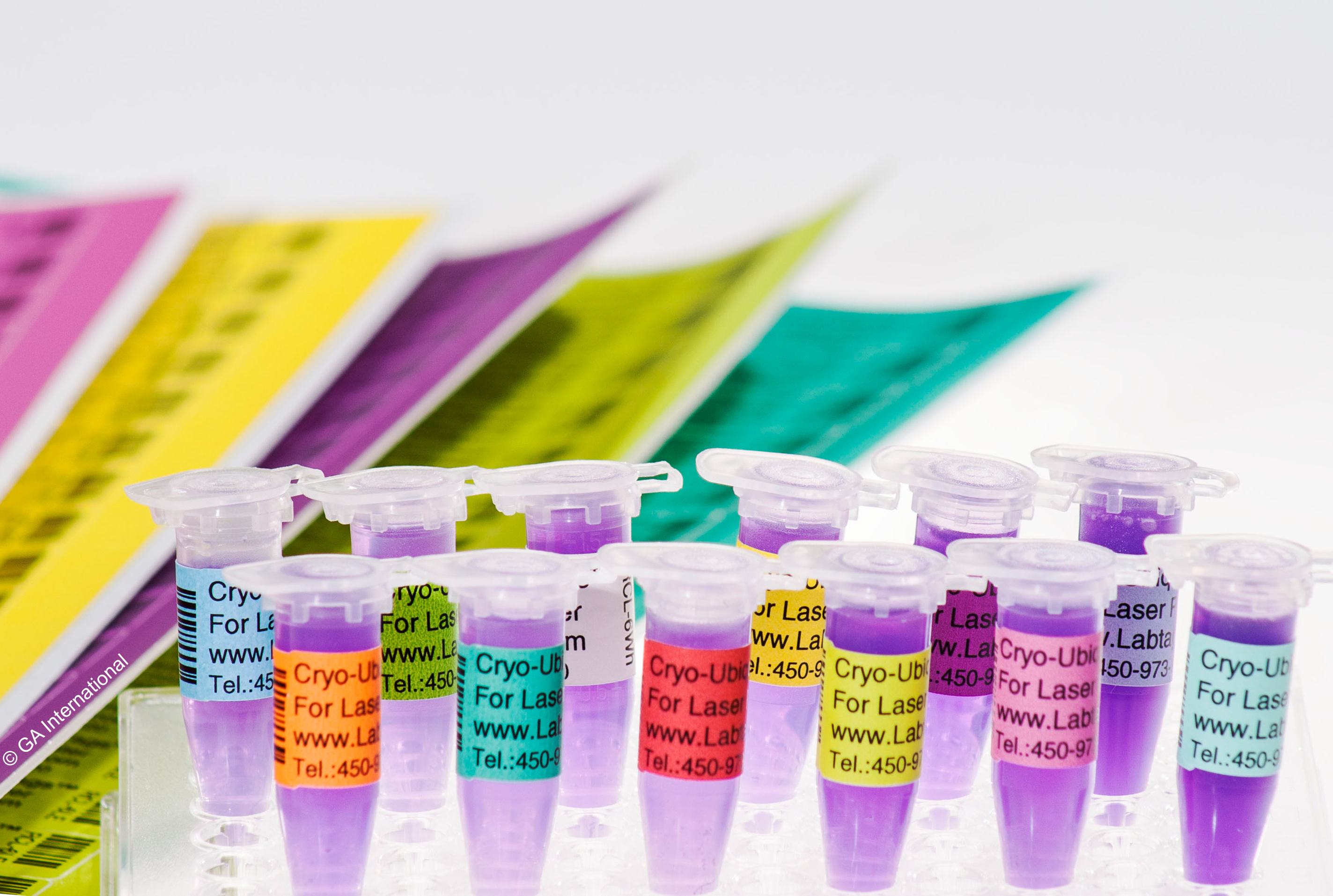 Cryo Laser Labels 1.42" x 0.55" CL6 LabTAG by GA International