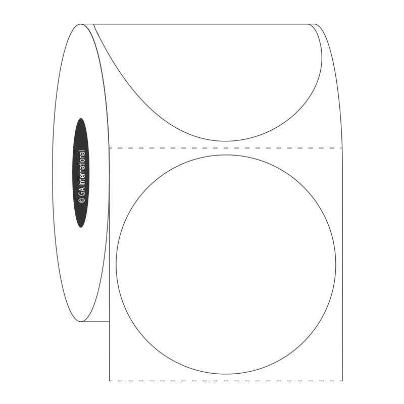 2", Kreisetiketten, Rollenformat #SR-132