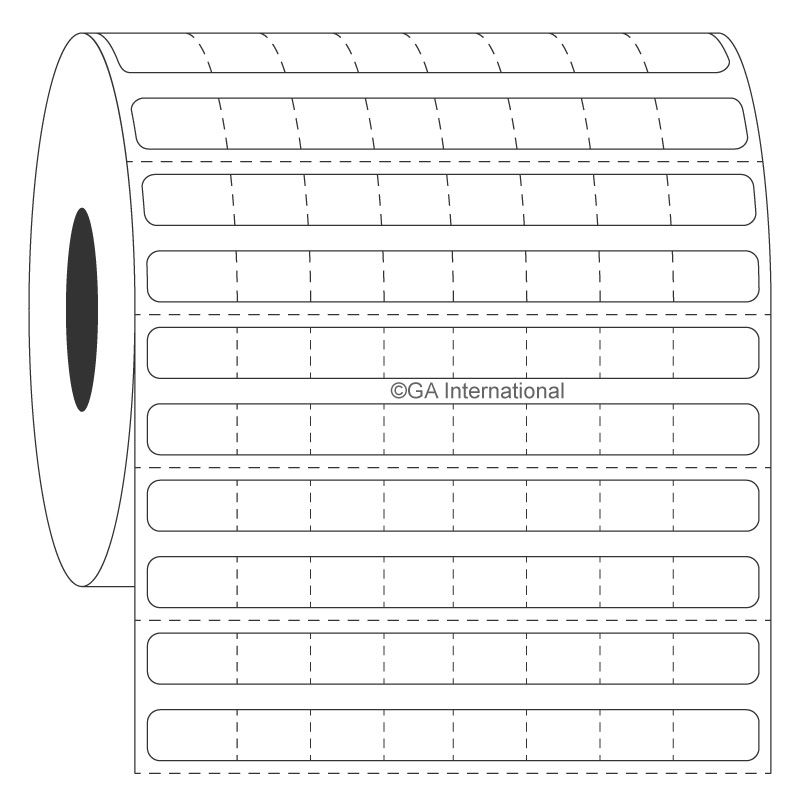 3" x 0.25", Special Labels, Roll Format #SR-269