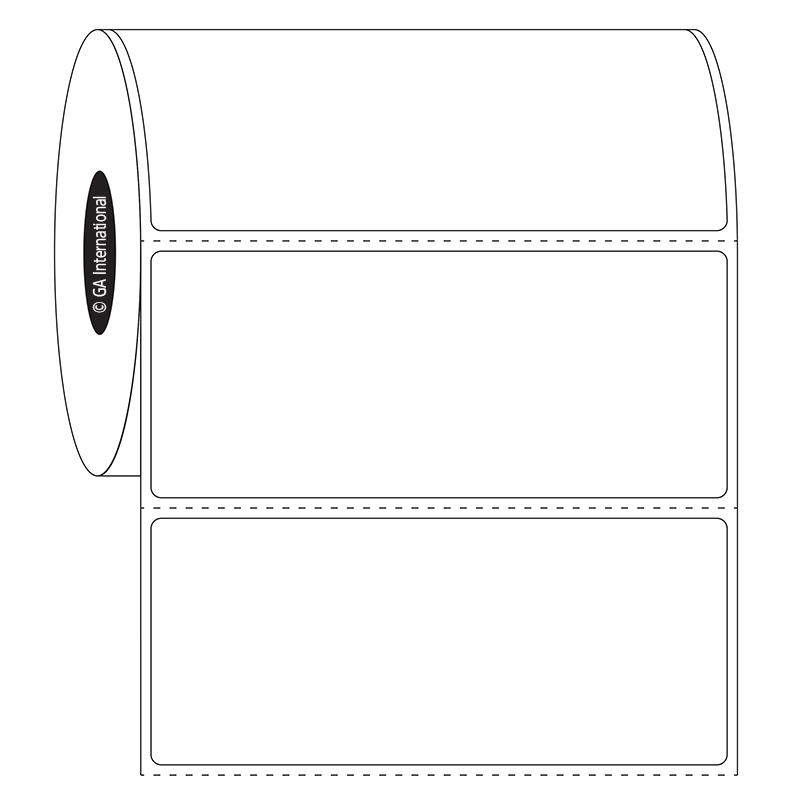 3.5" x 1.5", Rectangle Labels, Roll Format #SR-529