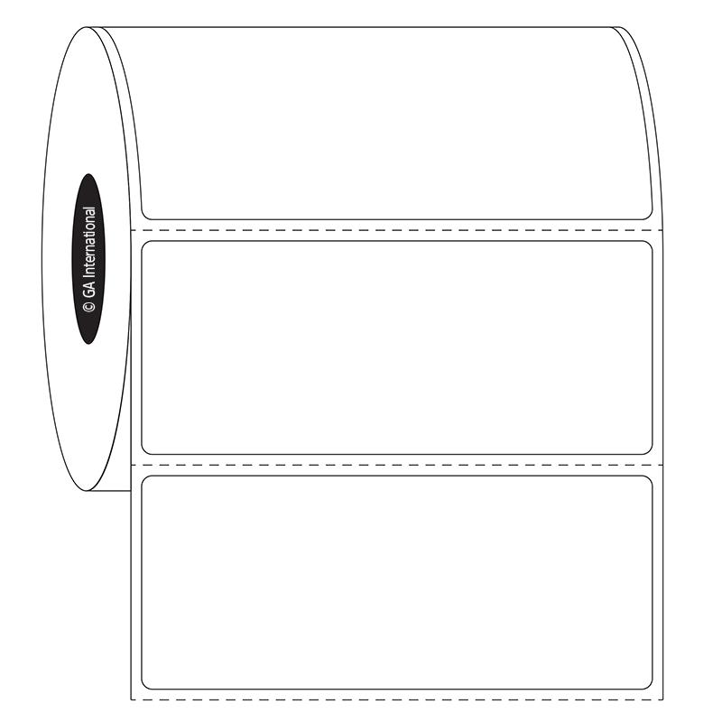 3" x 1.25", Rectangle Labels, Roll Format #SR-86