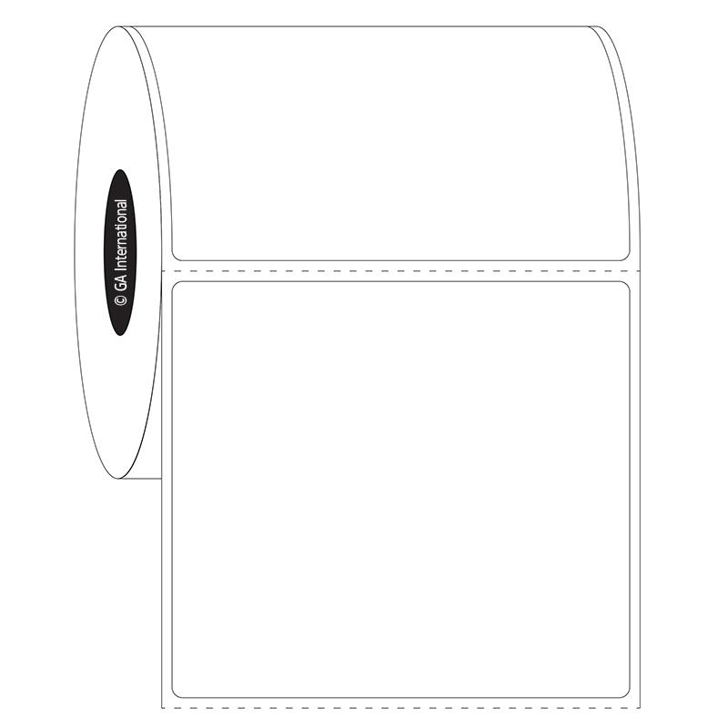 2.75" x 2.5", rechteckige Etiketten, Rollenformat #SR-93