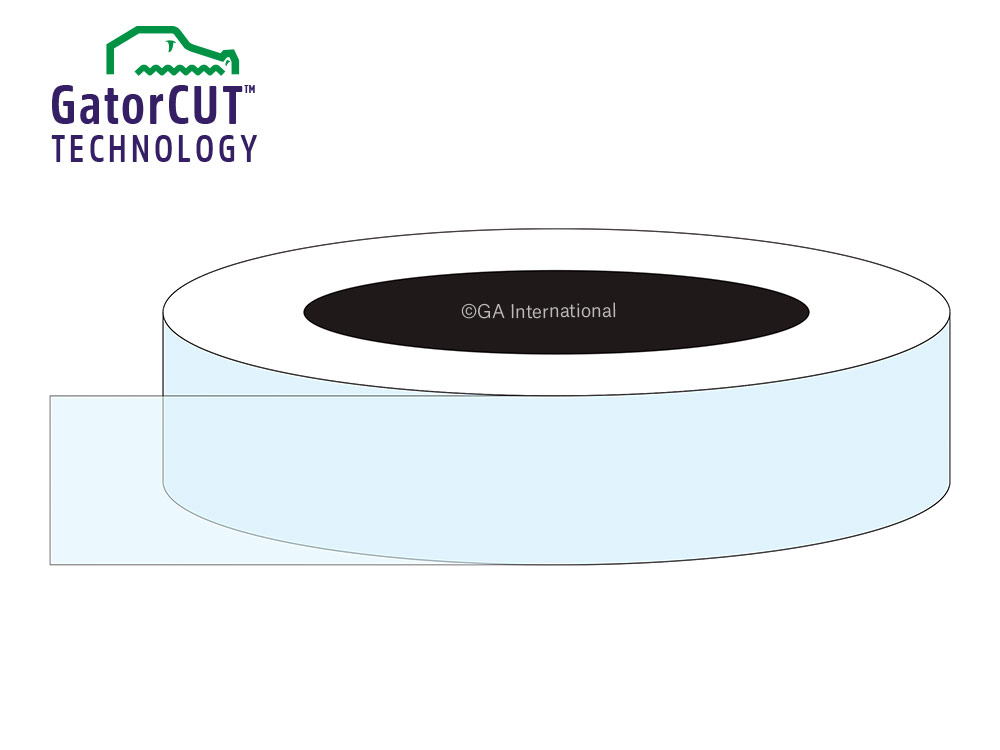 Cryogenic Linerless Tape for Frozen Surfaces with GatorCUT